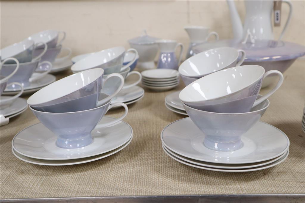 A Rosenthal lustre dinner and coffee service